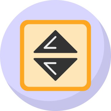 Bir web simgesinin vektör illüstrasyonu