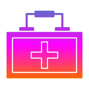 Çanta. Web simgesi basit tasarım