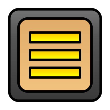 restoran menü simgesi, vektör illüstrasyonu basit tasarım