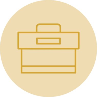 Çanta. Web simgesi basit tasarım