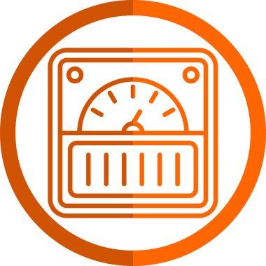 Modern b 'nin vektör illüstrasyonu radyo simgesinden yoksundur