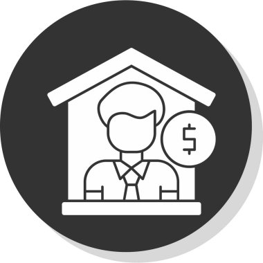 iş simgesi, vektör resimleme