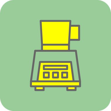 blender. Web simgesi basit illüstrasyon