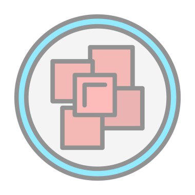 Web simgesi vektör illüstrasyonu