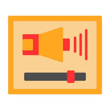 hoparlör vektör illüstrasyonu