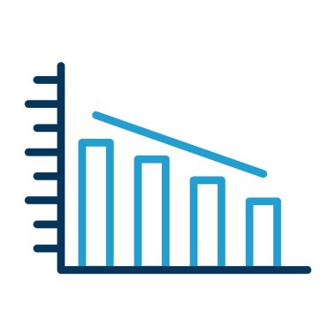 Grafik. Web simgesi basit illüstrasyon 