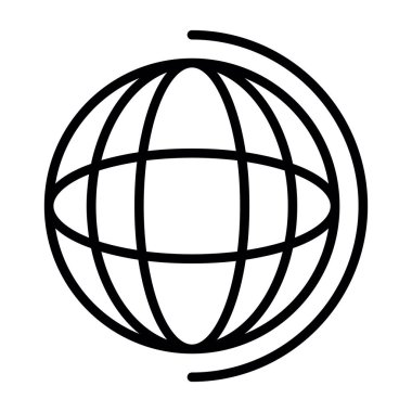 Yeryüzü ikonu vektör illüstrasyonuName                   