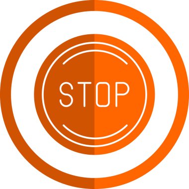 Kes şunu. Web simgesi basit illüstrasyon 