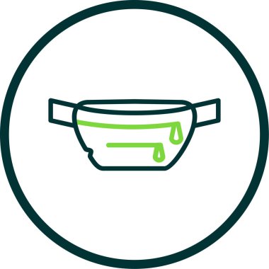 Modern simgenin vektör illüstrasyonu