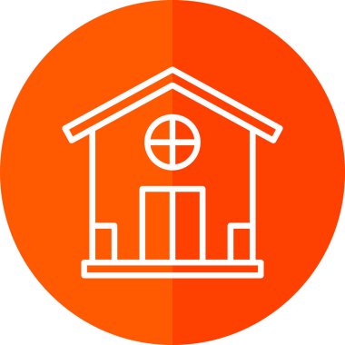 ev simgesi modern basit illüstrasyon