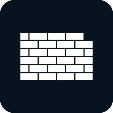 tuğla duvar vektör simgesi