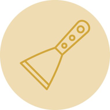 Modern Scraper simgesinin vektör illüstrasyonu           