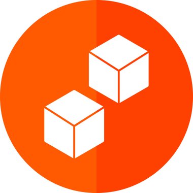 kutu simgesi, vektör illüstrasyonu