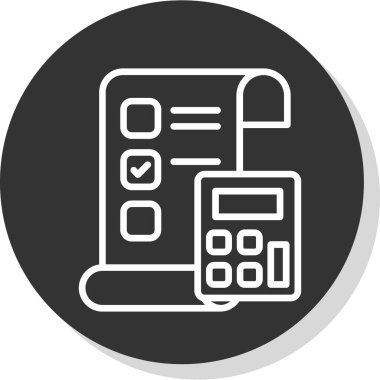 finanse web simgesi vektör illüstrasyonu