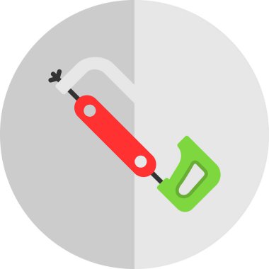 Demir Testere aracı vektör illüstrasyonu