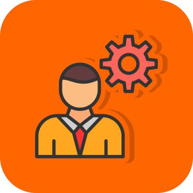 Employee businessman icon vector illustration