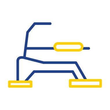 Modern oto tamir simgesinin vektör illüstrasyonu