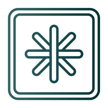 Çerçevedeki ok aşağı vektör simgesi