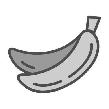 muz ikonu. vektör çizimi tasarımı 