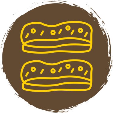 Modern b 'nin vektör illüstrasyonu eksik simgesi