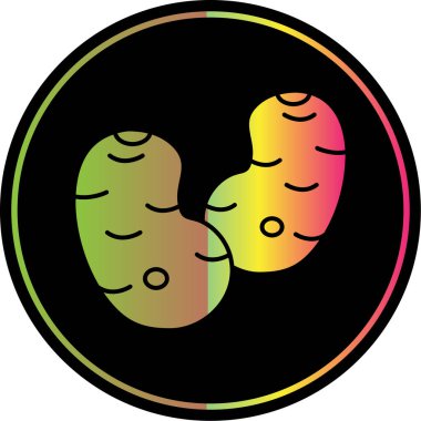 Gıda simgesinin vektör illüstrasyonu