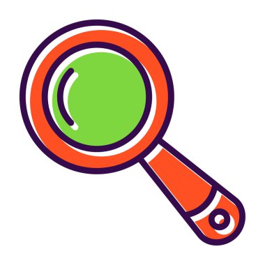 Ara. Web simgesi basit illüstrasyon 