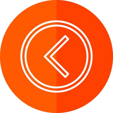 Bir saat simgesinin vektör illüstrasyonu