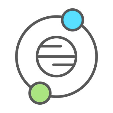 seo modern simgesinin vektör illüstrasyonu