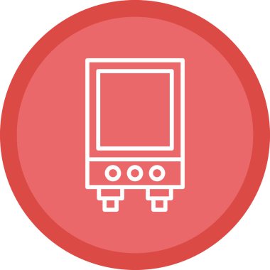 Modern b 'nin vektör illüstrasyonu eksik simgesi