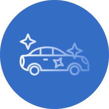 Araba ikonu. vektör illüstrasyonu