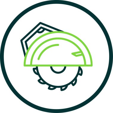 Gıda simgesinin vektör illüstrasyonu