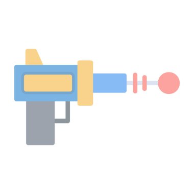 Silah. Web simgesi basit illüstrasyon