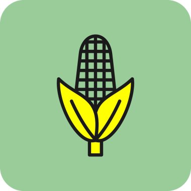 Mısır simgesi, vektör illüstrasyonu