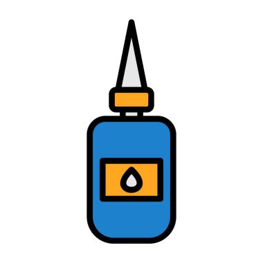 Süper Yapıştırıcı Ağ simgesi, vektör illüstrasyonu 