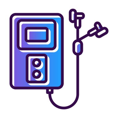 Elektrik pompa simgesi, özet biçimi