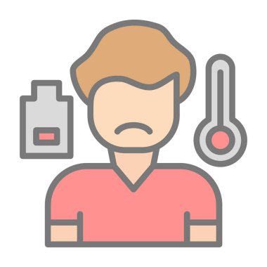 avatar simgesi vektör illüstrasyonu