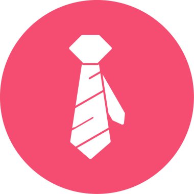 Kravat. Web simgesi basit tasarım