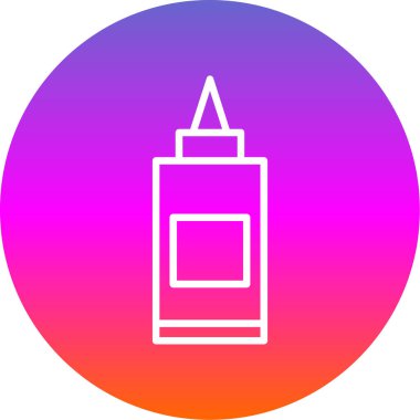 Yapıştırıcı ağ simgesi, vektör illüstrasyonu 