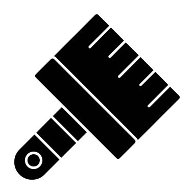 Boya fırça simgesini, anahat stili