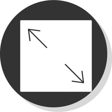 ok simgesi vektör illüstrasyonu