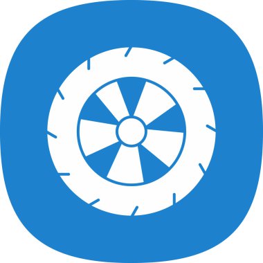 fan simgesi, vektör illüstrasyonu