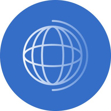 Yeryüzü ikonu vektör illüstrasyonuName                   