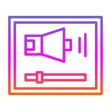 kamera simgesi vektör illüstrasyonu