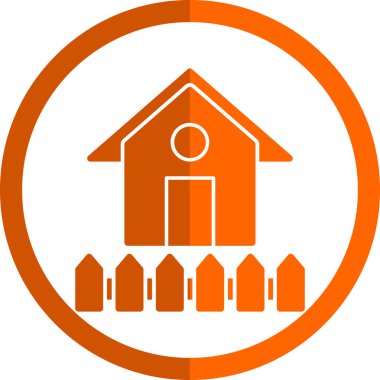 Ev. Web simgesi vektör illüstrasyonu