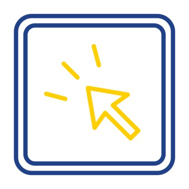 Seo İmleç simgesinin vektör illüstrasyonu