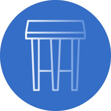 tablo simgesi vektör illüstrasyonu