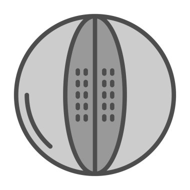 Topu simgesini, anahat stili