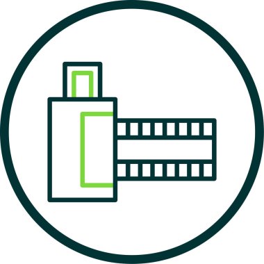 Bir şişenin vektör illüstrasyonu