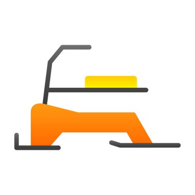 Gördüm. Web simgesi basit illüstrasyon