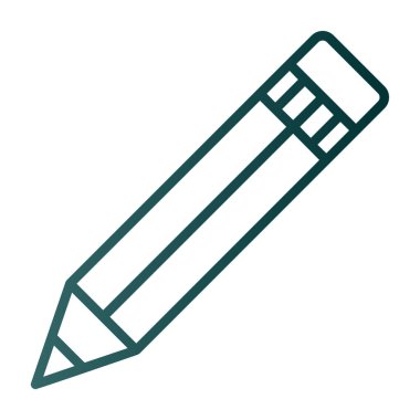 kalem simgesinin vektör illüstrasyonu